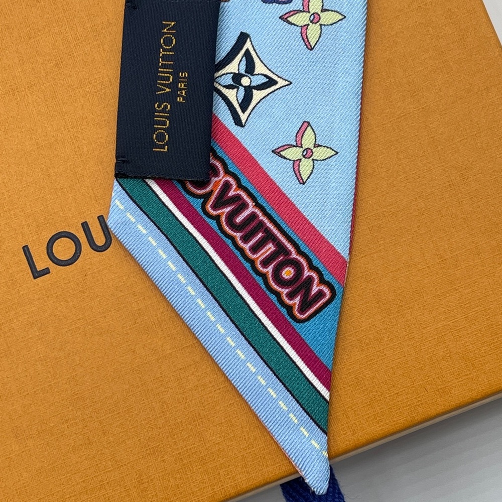 Louis Vuitton Astro Gemini BB Bandeau Twilly Scarf ♊️ - Picture 13 of 16